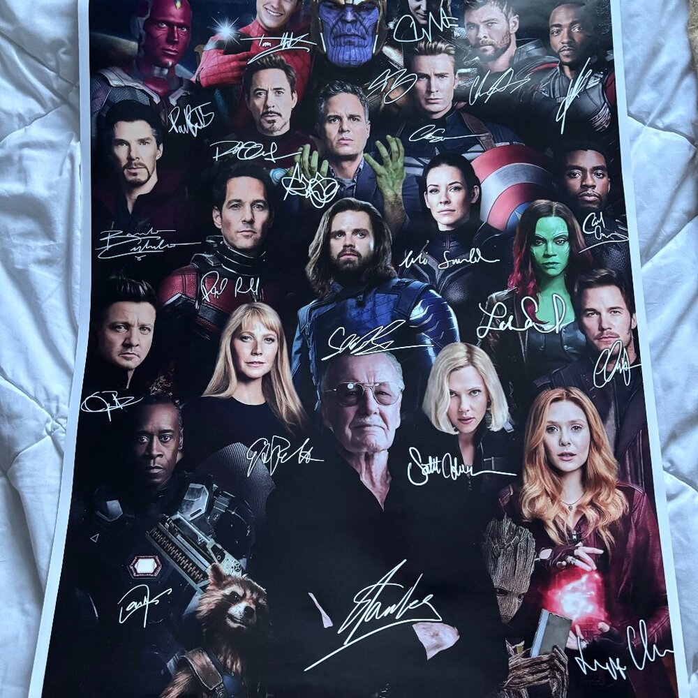 Marvel Infinity War End Game Poster